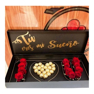 Caja de Regalo con Taza y Flores Artificiales de Chocolate para el Día de la Madre, San Valentín, para Hombre y Mujer, Feliz Día de San Valentín 2026 - Product Image 6