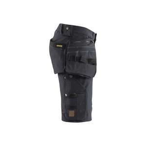BLAKLADER - 198816449899C46 Craftsman shorts 4-way stretch X1900 Dark <b>grey</b>/Black - EAN 7330509687710 <b>WORK</b> <b>TROUSERS</b> <b>WORK</b> SHORTS - Product Image 3