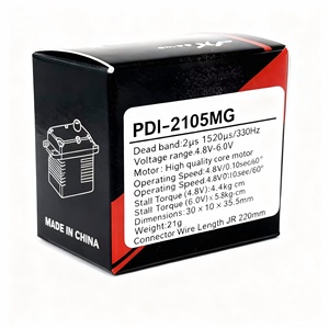 <span class=keywords><strong>JX</strong></span>-Mini servomotor con engranaje de metal, pieza de modelo de juguete digital de par grande para RC, Avión de ala fija, helicóptero, 5,8 kg - Product Image 6