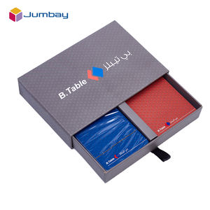 Tarjetas personalizadas de póker, juego de cartas con clip marrón - Product Image 4