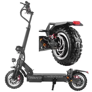 6 Treo E Scooter Điện Long Range Big Power Eec Khung Hợp Kim COOLFLY Pin Lithium 60V 30AH 4000W Điện Scooter