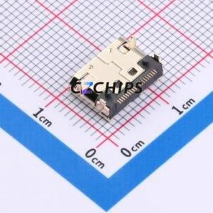 HDMI-519 HDMI Connector SMD Connector ( Connector Type: HDMI-C )( Gender: Female )( Total Number of PINs: 19P ) - Product Image 2