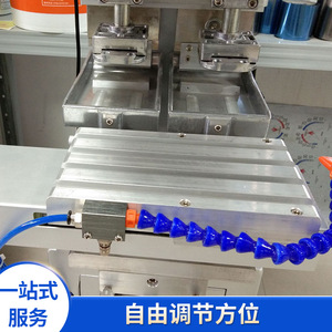SCL-P2S Shuttle <b>Pad</b> <b>Printer</b> 4 X 6 In Two-Color Pneumatic Drive For Electronic Plastic Concave Surface Printing - Product Image 2