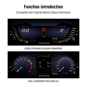 Navihua <b>for</b> Ford Mustang 2015-2021 LCD Dashboard Digital Instrument <b>Speedometer</b> LCD Digital - Product Image 6