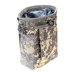 Pochette à cordon de serrage pour magazines Ceinture utilitaire réglable Fanny Hip Holster Bag Outdoor Ammo Pouch