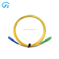 Simplex G657A1 kabel Patch serat optik, kabel 2.0mm 3.0mm kualitas tinggi dengan SC/APC-SC/UPC untuk jaringan GSM GPRS POE 4G 3G