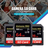Carte SD en Gros pour Appareil Photo Haute Vitesse 32 Go 64 Go 128 Go 256 Go, Fabricant de Cartes Mémoire SD Extreme Pro pour Carte SanDisk SD