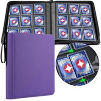 Classeur pour cartes à collectionner Top Loader – Album étanche en PU à 12 pochettes pour Toploaders 35pt, cartes sportives et TCG