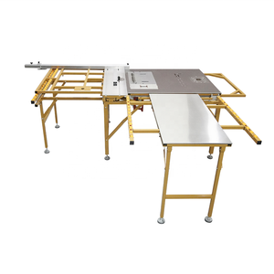 Scie <span class=keywords><strong>à</strong></span> <span class=keywords><strong>table</strong></span> coulissante automatique de précision WJ680 pour la découpe du bois, vente directe d'usine, scie horizontale pour le travail du bois et la découpe de panneaux de bois - Product Image 4