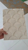 Nouveauté MCM Luxury Shellwave Stone Cladding, panneau mural souple texturé unique et flexible pour la décoration murale intérieure