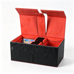 Boîte de rangement double face personnalisée avec porte-dés pour accessoires de jeux TCG – Vente en gros - Product Image 1