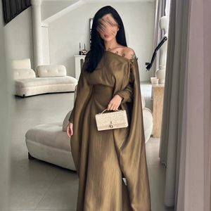 Servizio OEM Nuovo Abito da Sera Abaya di Dubai | Caftano di Lusso da <span class=keywords><strong>Donna</strong></span> Elegante Abbigliamento da Sera Abito da Festa Formale Primavera/Estate - Product Image 6