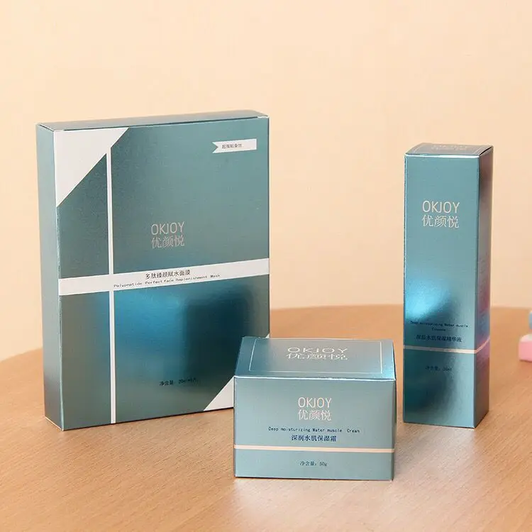 Custom Corrugated Carton Skin Care Face Sleep Sheet Boxes Packaging