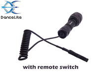 Kits de chasse C8 2000 Lumimus SST-40.2 Lampe torche LED haute puissance pour chasseur avec étui + interrupteur + support