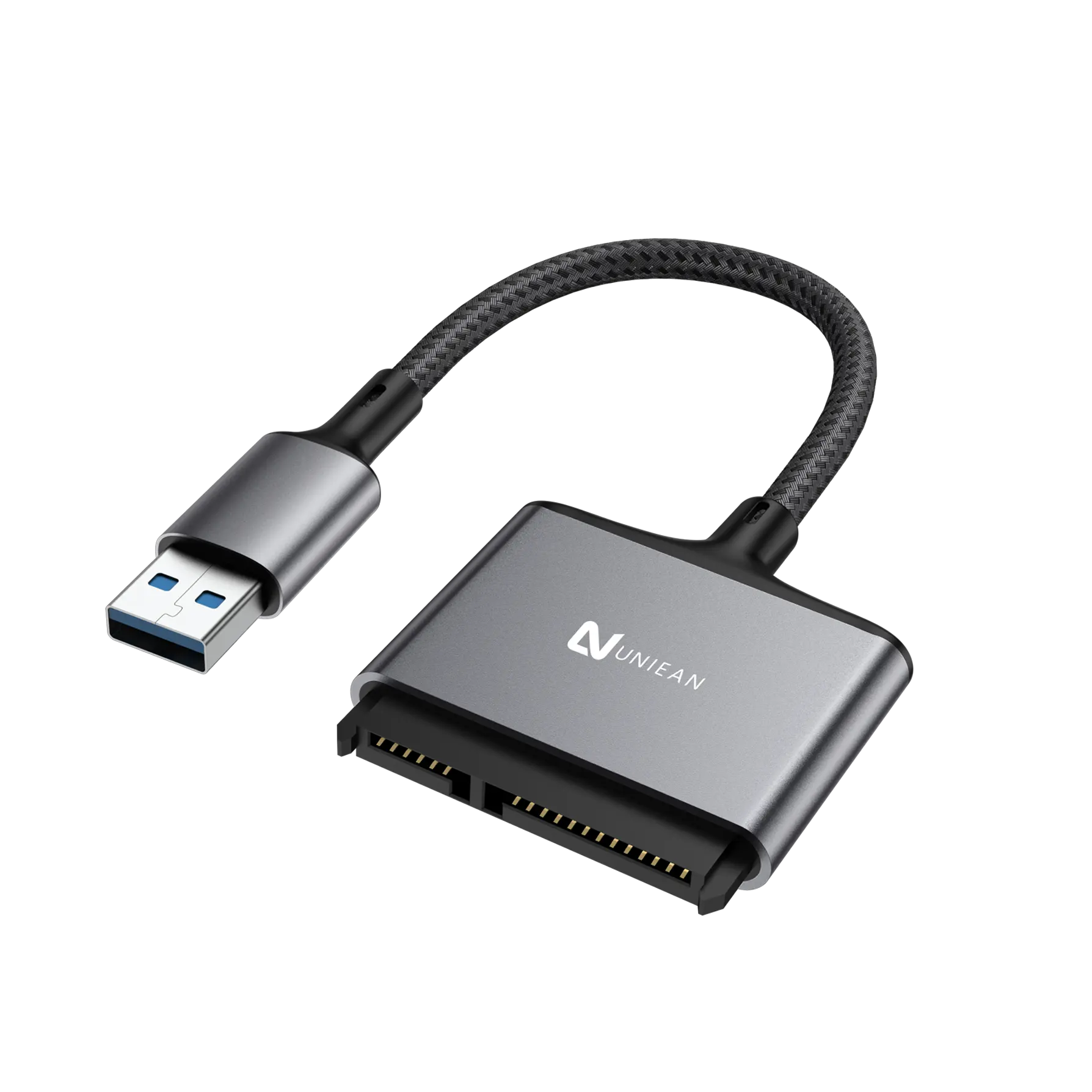 Uniean Máy Tính Xách Tay USB 3.0 Để SATA Bên Ngoài Chuyển Đổi Cáp Cho 2.5 "SATA Ổ Đĩa Cứng Bên Ngoài Bộ Chuyển Đổi USB3.0 Để SATA 2.5 Cáp