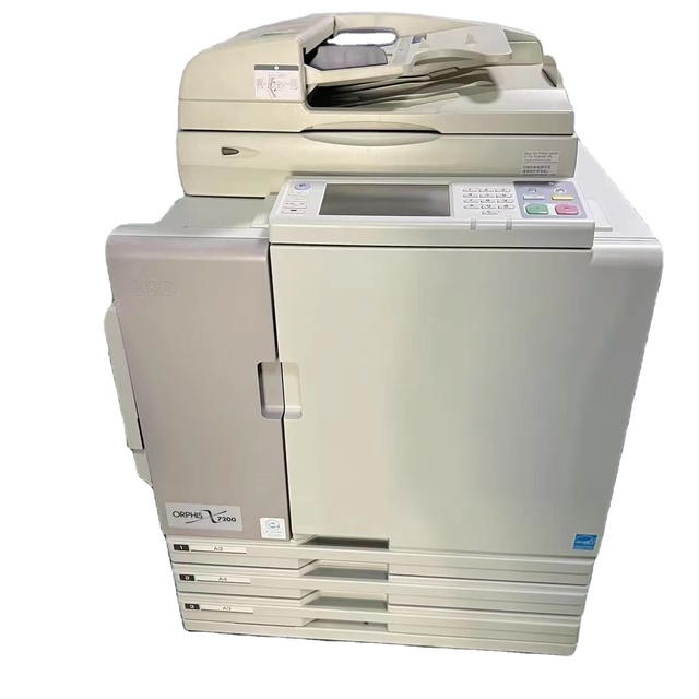 Refurbished RISO ComColor 7150 X9050 Digital Duplicator 150 Ppm High Speed Office Equipment Used Copier Printer Comcolor Machine