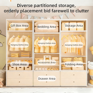 Không gian nhỏ kim loại lưu trữ tủ cho thuê phòng ngủ thứ cấp đặc biệt dễ dàng để lắp ráp phòng ngủ tầng đứng tủ quần áo - Product Image 2