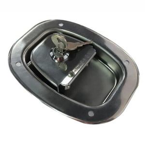 Serratura a Cilindro con Chiave per Pannello Elettrico in Acciaio Inox, Chiusura di Sicurezza per Armadietto - Product Image 2