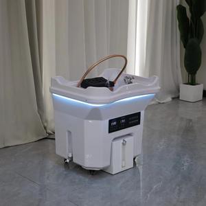 Diseño moderno Económico Spa Head Spa Bed con lavabo de lavado de cabello desmontable para salones de belleza y uñas - Product Image 3