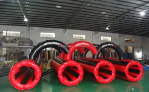 आउटडोर Inflatable विशाल वयस्क खेल खेल 5K दौड़ बाधा कोर्स Inflatable बिक्री के लिए