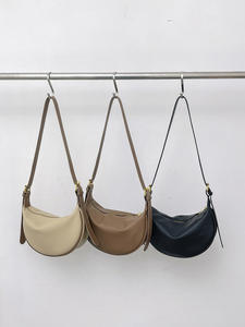 Sac à bandoulière vintage en cuir souple, nouveau sac décontracté grande capacité, sac minimaliste à porter sous le bras, sacs polyvalents à porter en bandoulière - Product Image 5