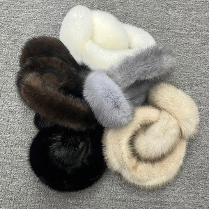Jancoco 2025 invierno cálido suave a prueba de viento Piel de visón orejera con diferentes colores - Product Image 4
