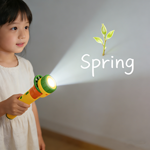 Torcia Educativa per Bambini con Proiezioni Stagionali, Strumento di Apprendimento Visivo per Comprendere i Cambiamenti del Ciclo Annuale - Product Image 1