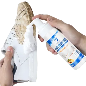 Detergente per scarpe da ginnastica OEM in schiuma pulita portatile da viaggio etichetta privata per sneaker clean 200ml detergente in schiuma all'ingrosso per scarpe