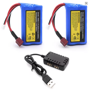 Batería de Iones de Litio de 7.4V 2500mAh SCY-16101/SCY-16201/SCY-16301/SCY-16302/SCY-16303, Repuestos para Camiones RC, Hecho en China - Product Image 2