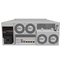 Châssis de serveur GPU 4u 8 baies avec backplane 12 Go/s, vente directe d'usine, boîtier de serveur en rack en stock