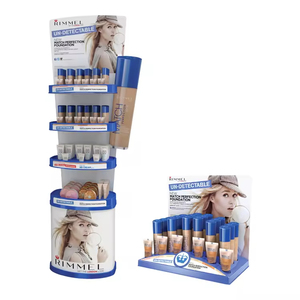 Custom Durable Cardboard Display Stand für Lippenstift und Wimpern tusche mit Low MOQ Design für kosmetische Werbeaktionen - Product Image 3