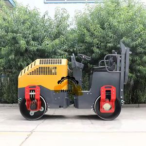 Rouleau vibratoire hydraulique autopropulsé haute performance de 0,8 tonne LTC08H pour travaux routiers professionnels - Product Image 1