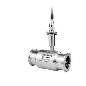 Débitmètre à impulsion en acier inoxydable de 2 pouces avec raccord Tri-Clamp pour <span class=keywords><strong>alcool</strong></span> et liquides, personnalisable OEM - Product Image 1