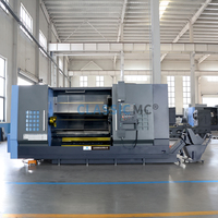 Tour CNC à banc incliné classique TCK800 pour le traitement des métaux et des quincailleries