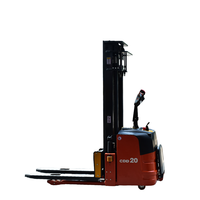 Chariot élévateur électrique Beiqiang CDD20 de 1,5 tonne, levée de 5,5 m, batterie plomb-acide 48V/32AH, pneus pleins, déplaceur latéral hydraulique, trois étages