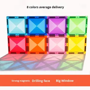 Bloques Magnéticos con Estuche y Múltiples Formas y Opciones de Accesorios para Preescolar y Niños Pequeños - Product Image 4