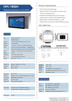 18,5 Zoll All-in-One X86 IP65 Aluminium legierung gehäuse Kapazitiver industrieller Touchscreen-Computer Intel Core 8. I3/I7