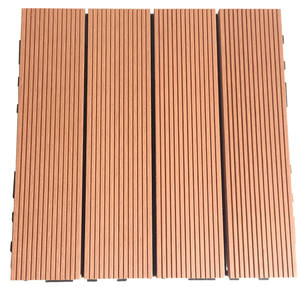 Revêtement de sol pour balcon intérieur 30x30 cm, amélioration DIY pour dalle de béton en quelques heures - Product Image 1