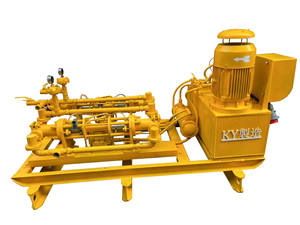 ปั๊มคู่ทำงานร่วมกันอย่างเป็นระบบ ปั๊มยาแนวที่มีอัตราการไหล 48 ลิตร/นาทีต่อเครื่อง ใช้สำหรับงานยาแนวในงานก่อสร้าง - Product Image 2