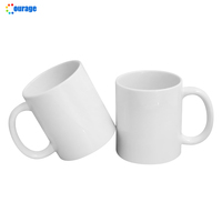 도매 사용자 정의 11oz Aaa 최고 등급 승화 화이트 블랭크 대량 M-01 세라믹 머그