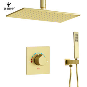 Juego de Accesorios de Baño Completo con Cabezal de Ducha de Lluvia Fría y Caliente Simple para el Hogar - Product Image 2