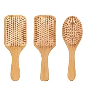 Manufacturer's Direct Sales Of Hair Care And Health Care Bamboo Air Cushion Comb Care Straight Hair Massage Easy To Carry