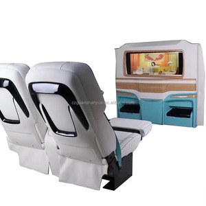 Luxueux canapé-lit VIP Van Seat Convention et cloison grand écran TV pour Van MPV MercedesBenz VCLASS/V260/VITO/w447 - Product Image 1