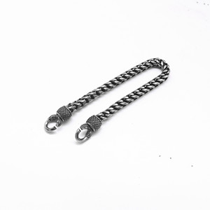 yunnique <b>Titanium</b> Steel <b>Chain</b> Bracelet Geometric Design Unisex Jewelry Fashionable Minimalist Style Ready To Ship - Product Image 2