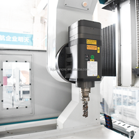 Centre d'usinage du bois CNC 5 axes avec 8 outils ATC, commande OSAI, changeur d'outils automatique, pour poteaux en bois longs