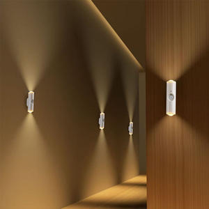 Lampe de chevet LED œil-de-chat ultra-lumineuse en ABS avec commande manuelle par bouton, fixation magnétique sans fil, intensité réglable, ambiance nocturne - Product Image 4