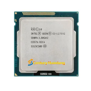 इंटेल Xeon E3-1275V2 E3 1275 V2 3.5 GHz ट्रैक्टर-कोर आठ-धागा सीपीयू प्रोसेसर 8M 77W एलजीए 1155 e3-1275v2