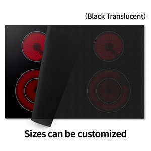 Heat Resisting Large Induction Cooktop <b>Protector</b> Mat 20.8x24inch, Translucent (Magnetic) Electric Stove Burner Covers - Product Image 2