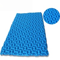 Matelas de couchage gonflable TPU pour 2 personnes, imperméable, résistant à l'humidité, antidérapant, matelas pneumatique de camping, tapis de couchage d'extérieur pour les voyages