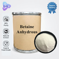 Approvisionnement direct usine : Poudre de Triméthylglycine (Bétaïne Anhydre) de haute pureté 99% (CAS 107-43-7) de qualité alimentaire pour additifs alimentaires et aliments pour animaux